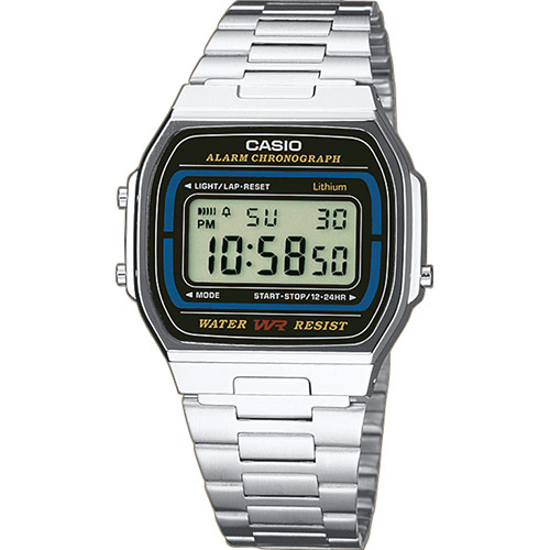 Orologio Casio Vintage crono alarm A164WA-1VES