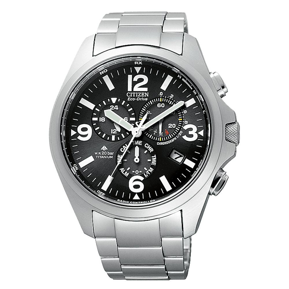 Orologio Citizen uomo Ecodrive Radiocontrollato Titanio AS4030 59E Gioielloro