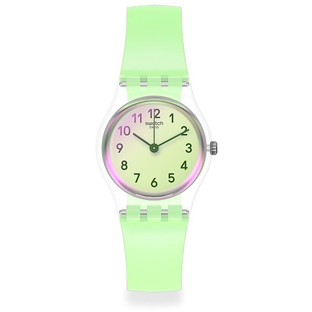 Orologio da donna Swatch CASUAL GREEN della collezione Swatch Essentials LK397