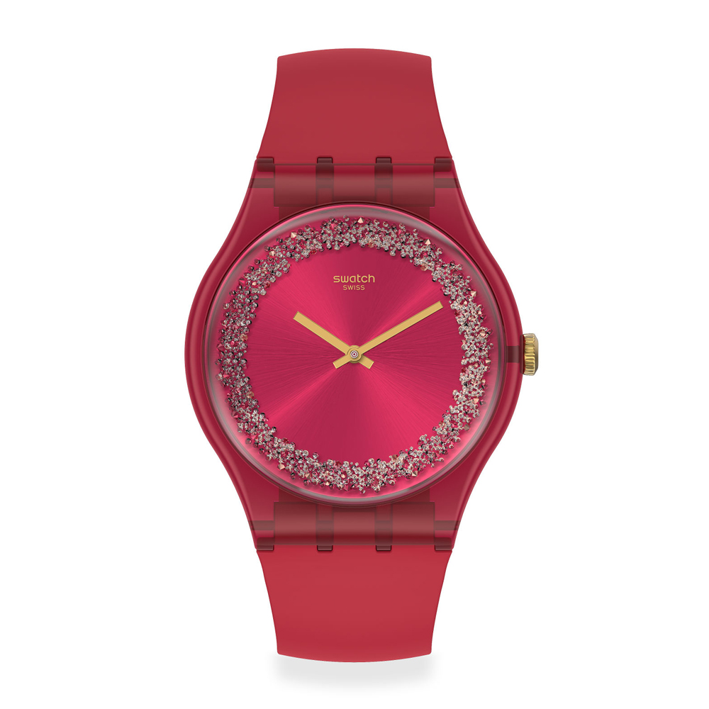 Orologio da Donna Swatch RUBY RINGS SUOP111