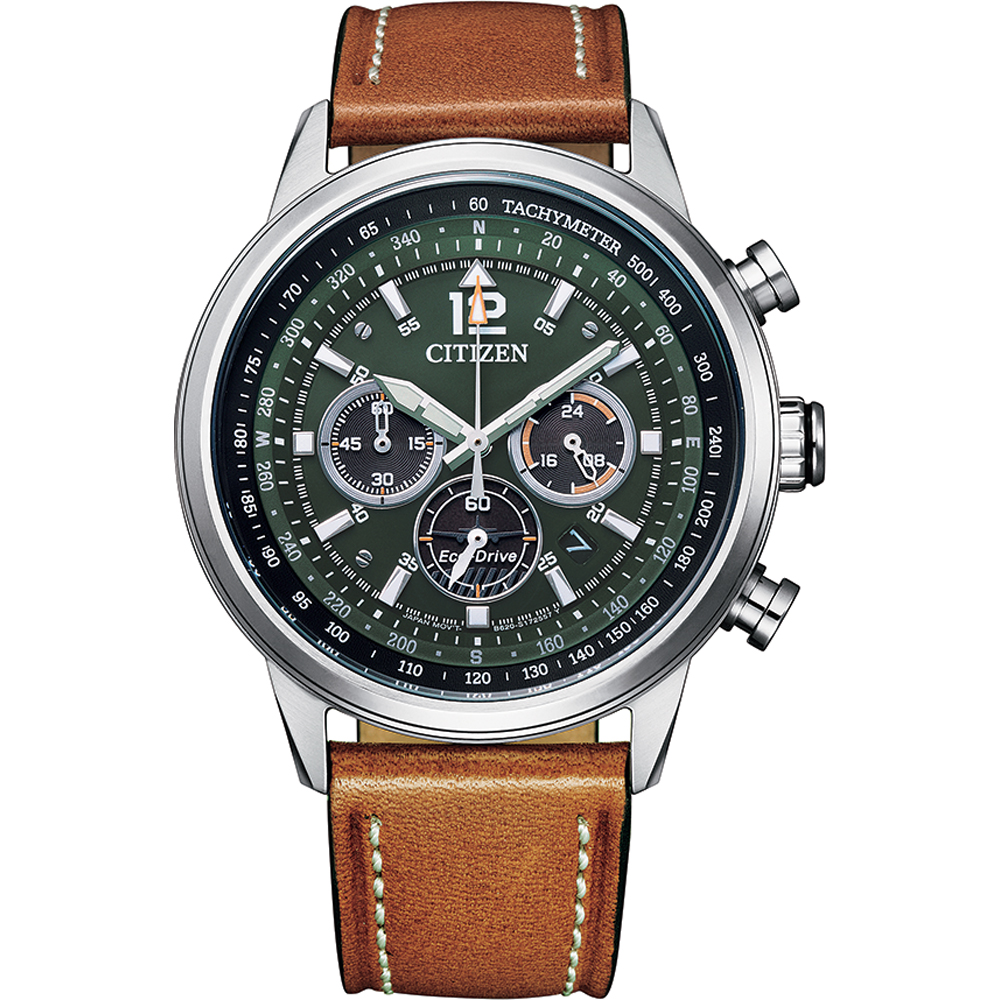 Orologio da uomo Citizen Aviator In pelle CA4470 - 15X