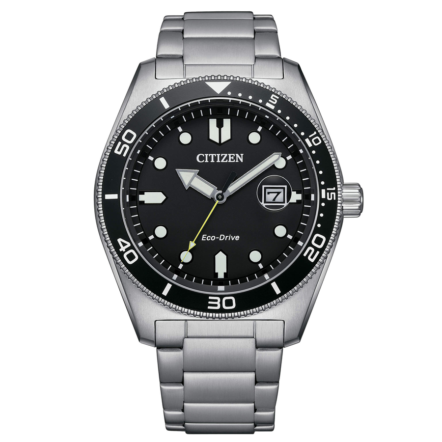 Orologio da uomo Citizen Marine Sport Nero AW1760-81E