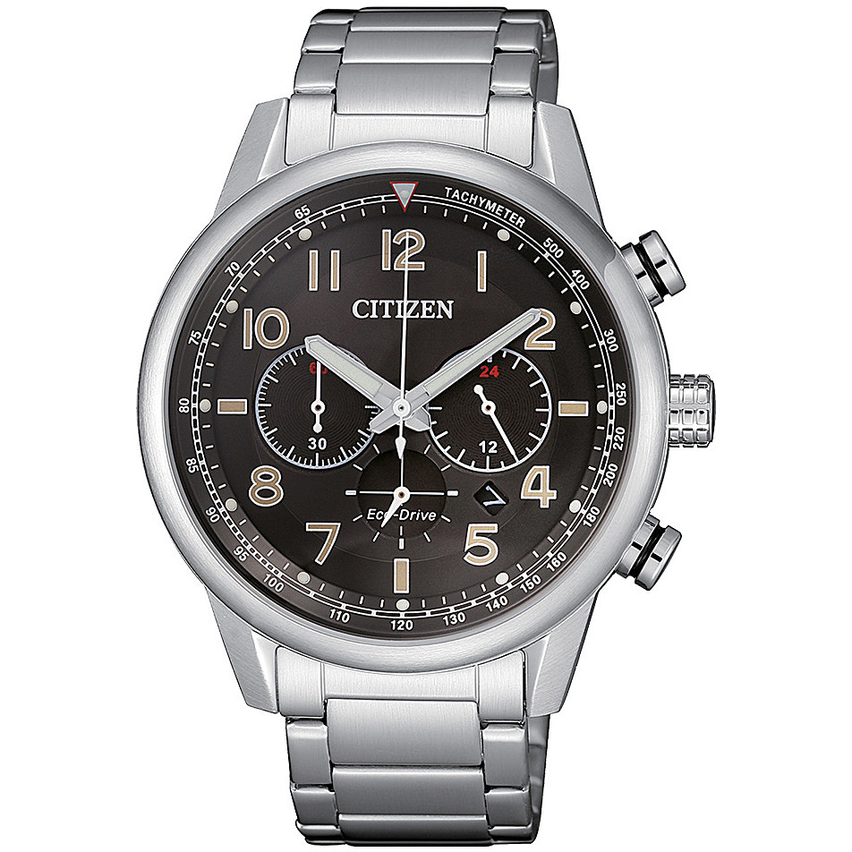 Orologio Da Uomo in acciaio Citizen Eco Drive Crono CA4420-81E