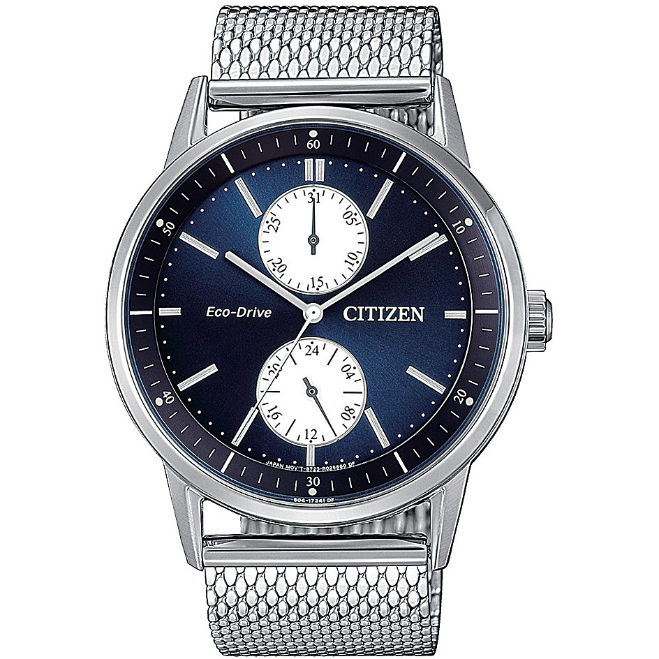 Orologio Da Uomo in acciaio Citizen Eco Drive Multi  BU3020-82L