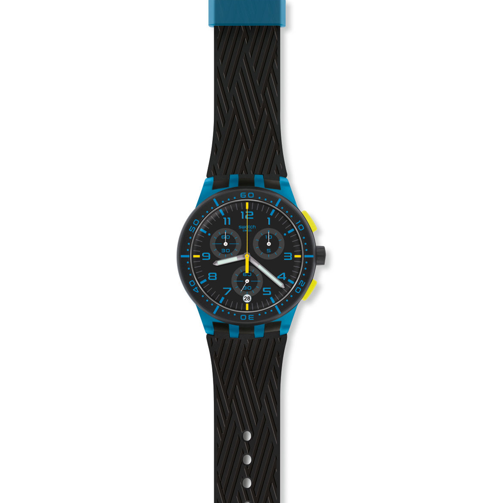 Orologio da Uomo Swatch BLUE TIRE SUSS402