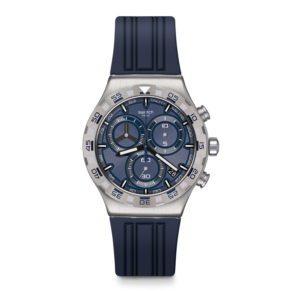 Orologio da Uomo Swatch TECKNO BLUE YVS473