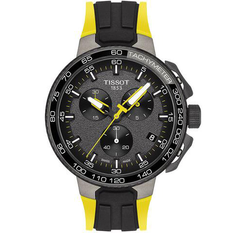 Orologio da uomo Tissot TOUR DE FRANCE 2017 T-BIKE giallo T111.417.37.441.00