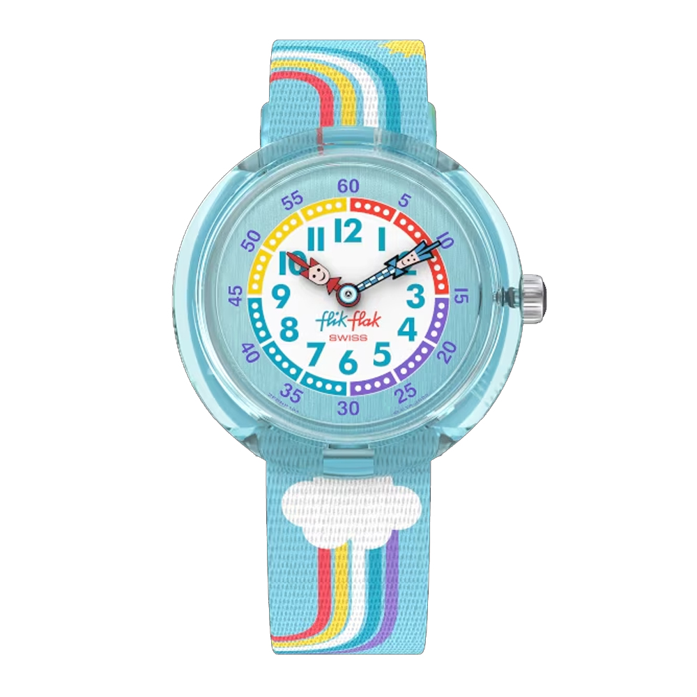 Orologio Da Bambino Flik Flak Bake It Up - Design Colorato, Resistente, Per Imparare L'Ora - Foto 5