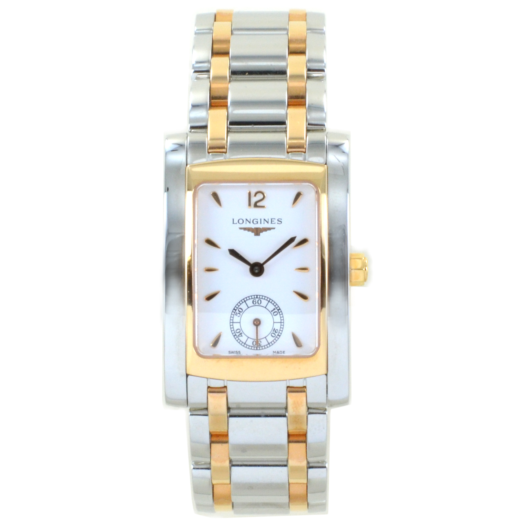 Orologio Longines DolceVita Donna acciaio e oro rosa L5.502.5.18.7