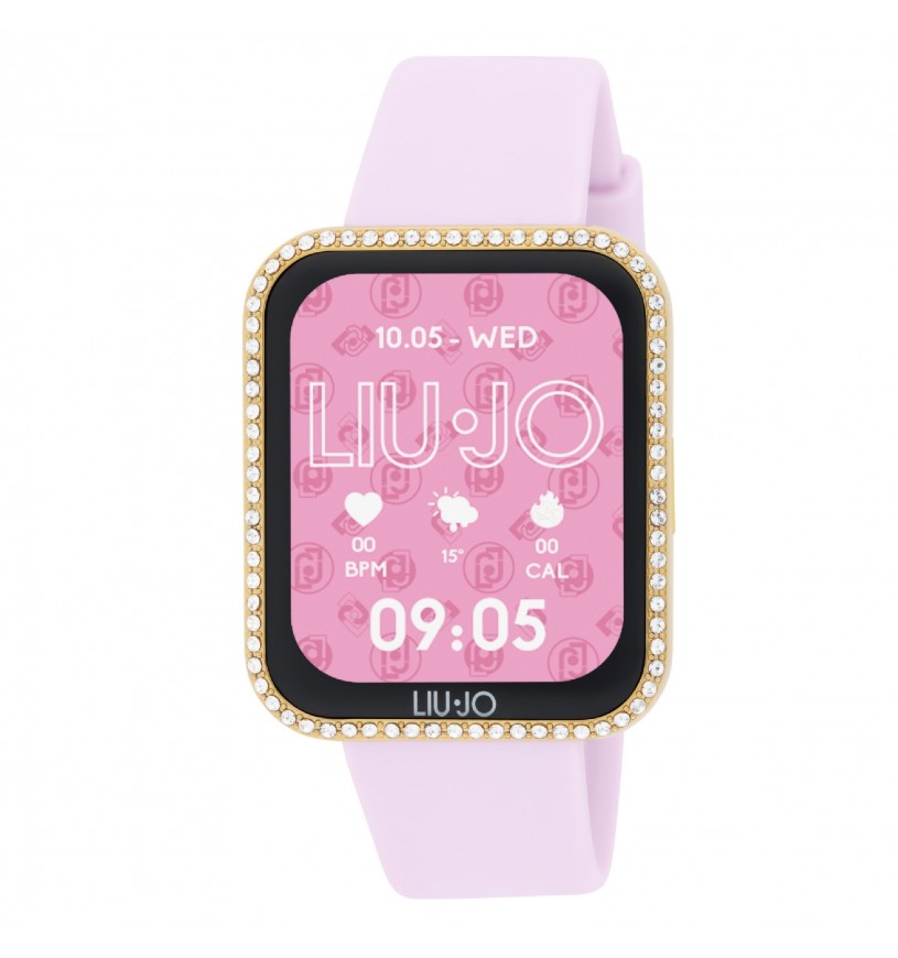 Orologio Smartwatch Liu Jo da donna rosa strass SWLJ 167