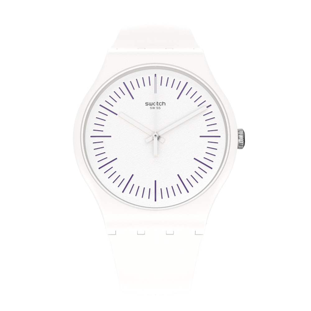 Orologio Swatch da donna WHITENPURPLE SUOW173