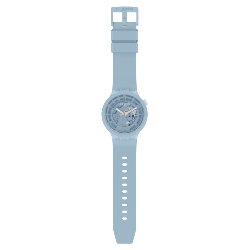 Orologio Swatch big bold Unisex C-BLUE COLLEZIONE BIOCERAMIC SB03N100