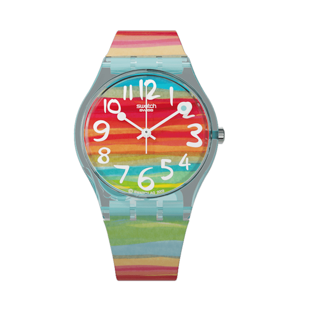 Orologio SWATCH unisexs COLOR THE SKY GS124