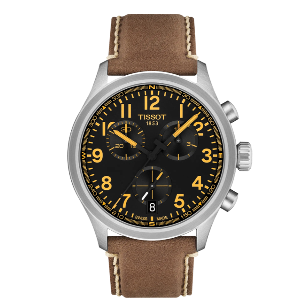 Orologio Tissot Chrono L 42mm pelle T116.417.16.052.01