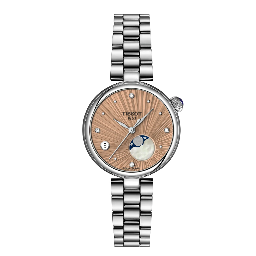 Orologio Tissot da Donna Desir Moonpphase acciaio rosa T152.22.311.546.00