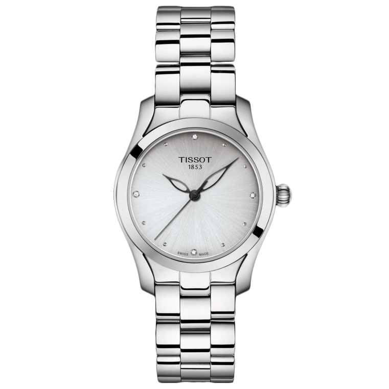 Orologio Tissot da donna T-WAVE diamanti silver T112.210.11.036.00