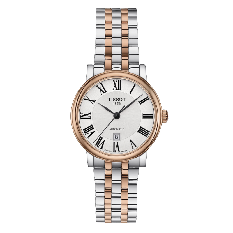 Orologio Tissot donna Carson Automatico Lady acciaio rose T122.207.22.033.00