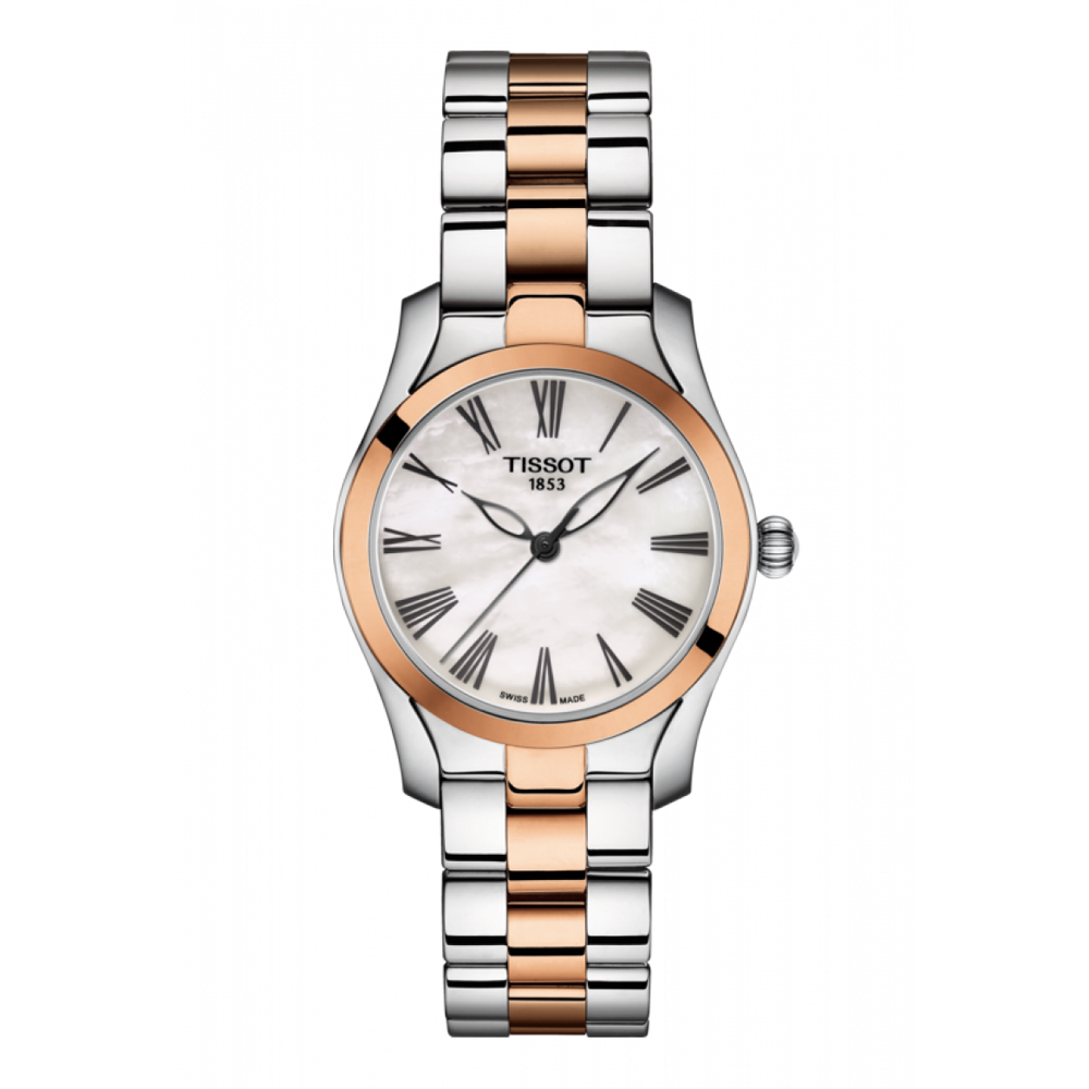 Orologio Tissot donna T-WAVE Lady acciaio rose T112.210.22.113.01