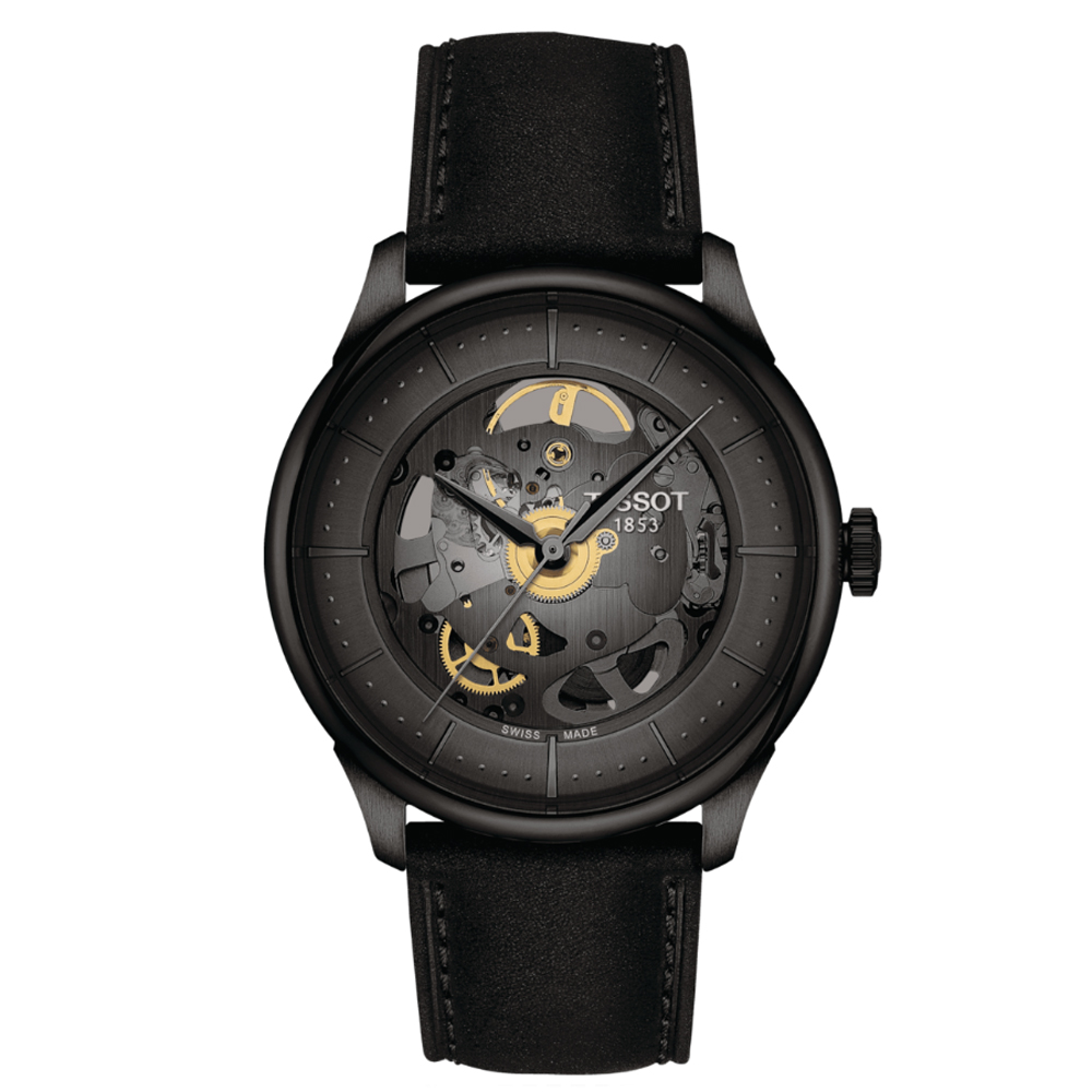 Orologio Uomo CHEMIN DES TOURELLES SQUELETTE T139.836.36.441.00