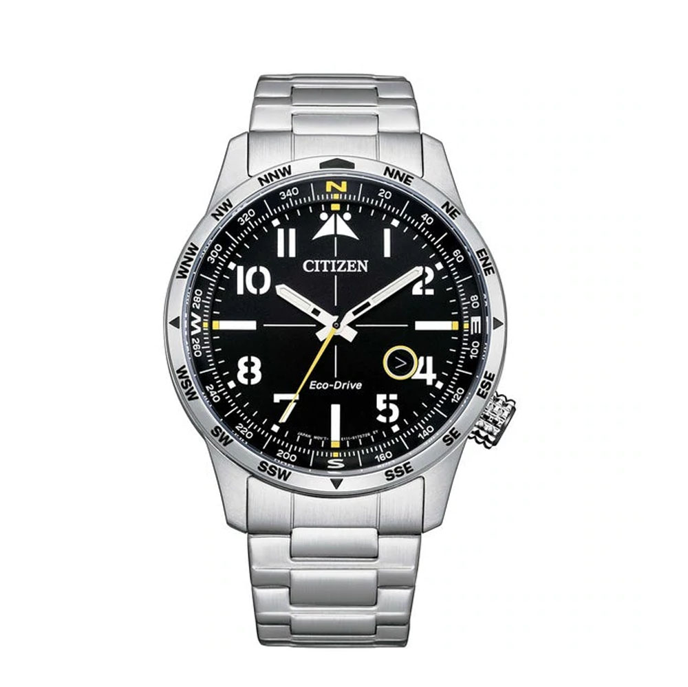 Orologio uomo CITIZEN Aviator solo tempo BM7550-87E