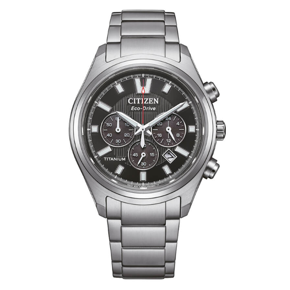 Orologio uomo Citizen Crono Super Titanio Nero 4750 CA4700-50E