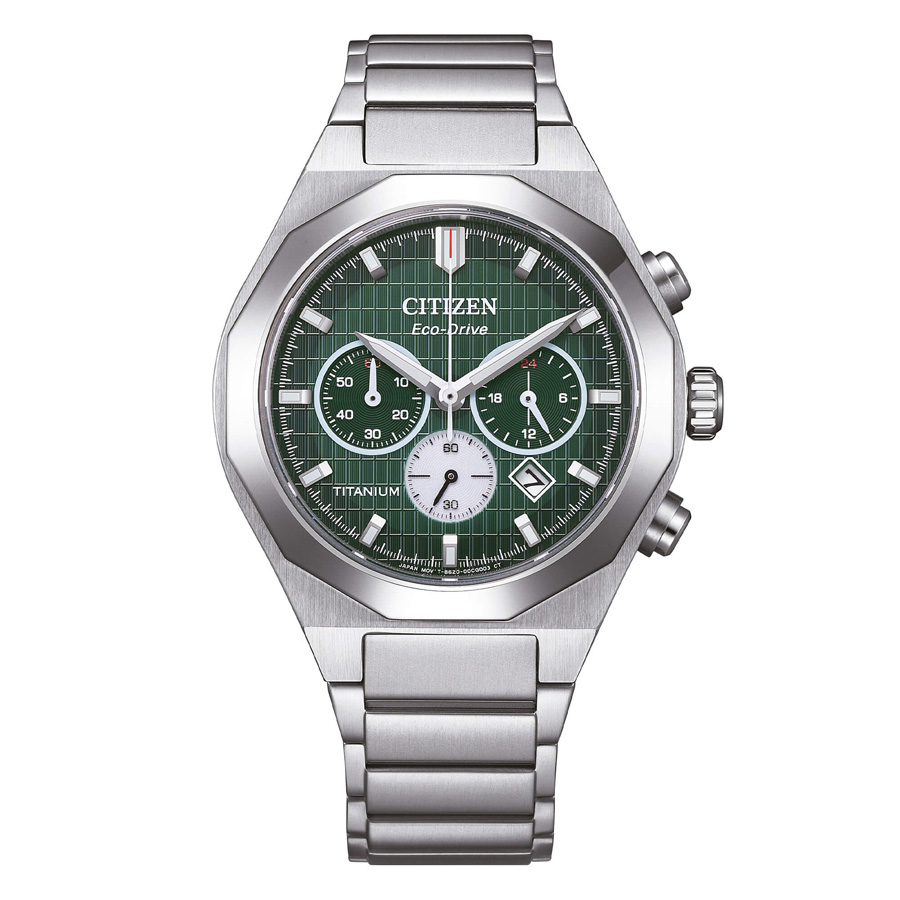 Orologio uomo Citizen Zenshin Senkei Crono Super Titanio CA4691-59X
