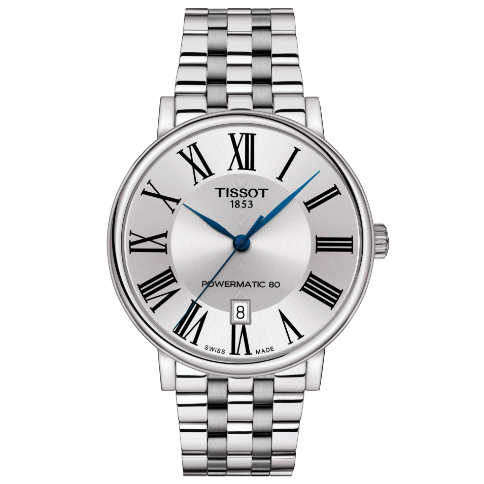 OROLOGIO uomo TISSOT CARSON PREMIUM POWERMATIC 80 T122.407.11.033.00