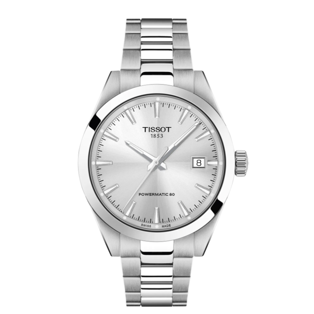 Orologio uomo Tissot Gentleman 38mm Silver T165.807.11.031.00