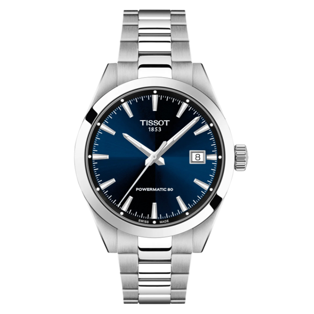 Orologio uomo Tissot Gentleman 38mm Blu T165.807.11.041.00