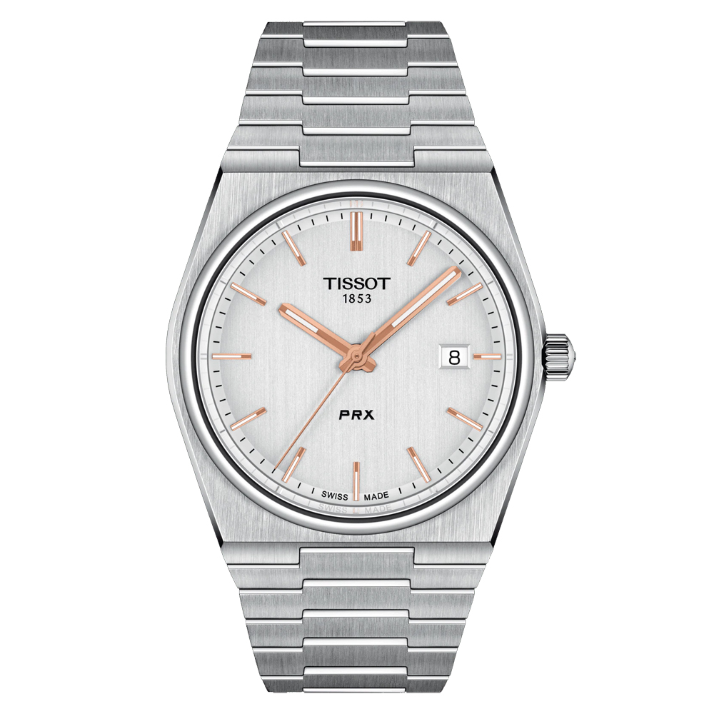 OROLOGIO uomo TISSOT PRX Silver T137.410.11.031.00