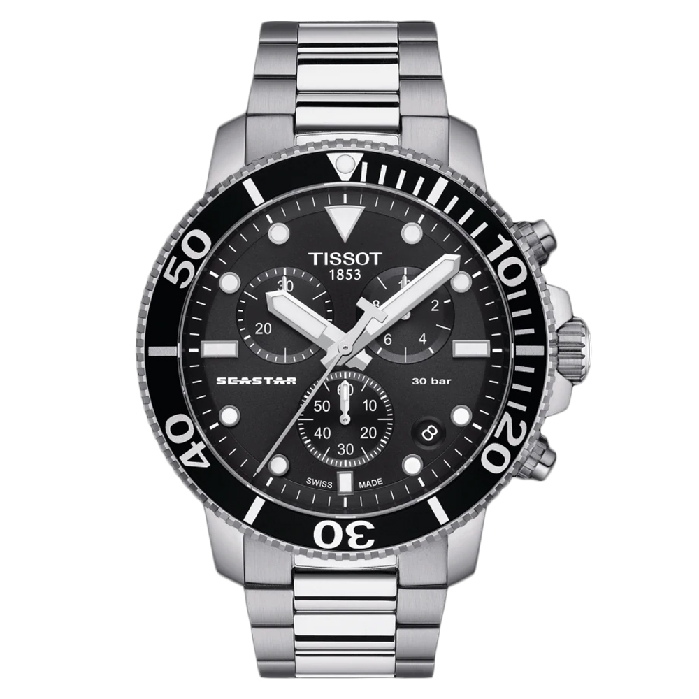 OROLOGIO uomo TISSOT SEASTAR 1000 CHRONOGRAPH T120.417.11.051.00