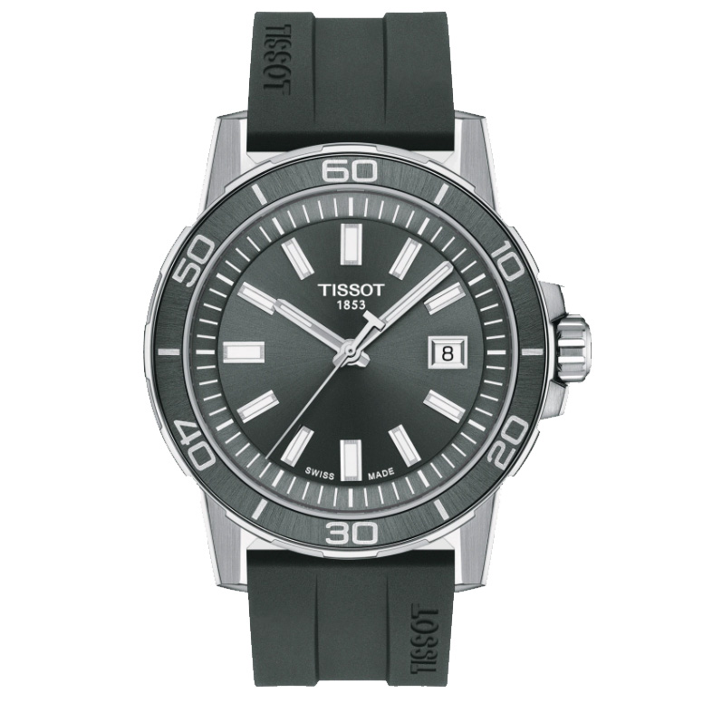 OROLOGIO uomo TISSOT SUPERSPORT GENT verde T125.610.17.081.00