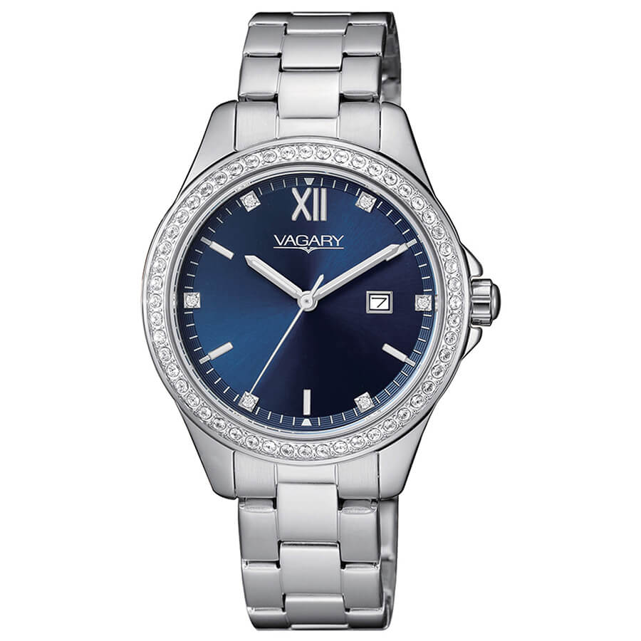 Orologio Vagary da donna blu al quarzo Timeless Lady IU2-413-71