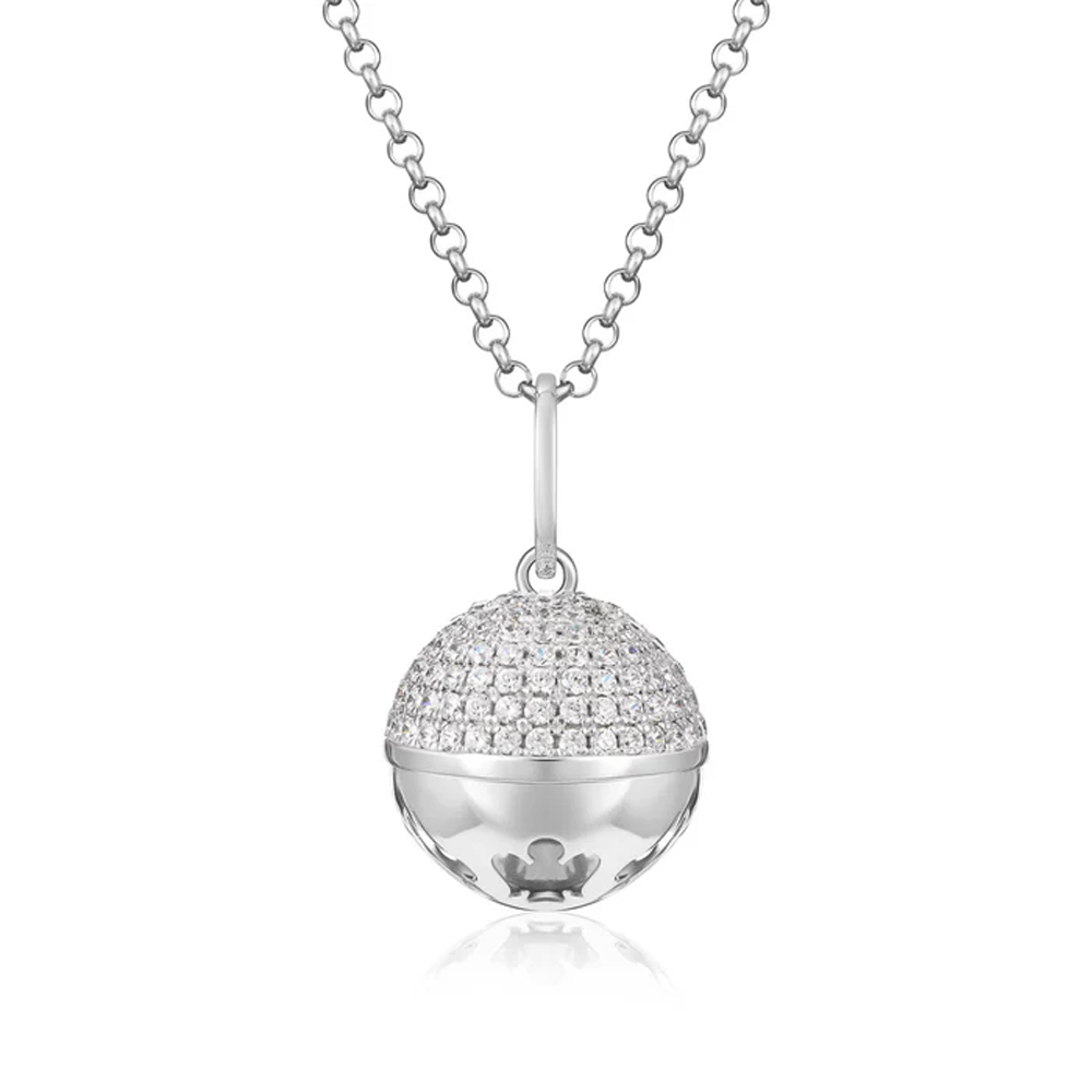 Pendente chiama angeli in argento e strass Roberto Giannotti SFA91NC