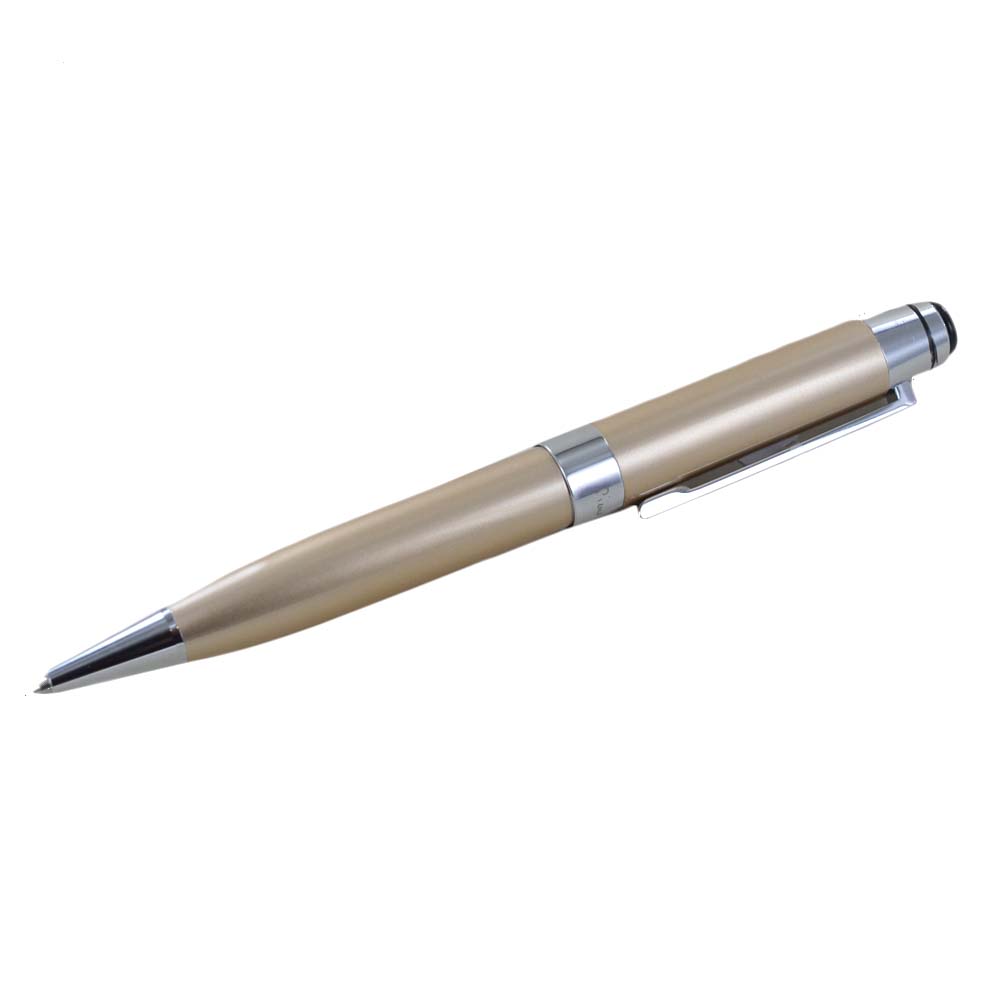 Penna a sfera Pierre Cardin champagne e silver con cofanetto