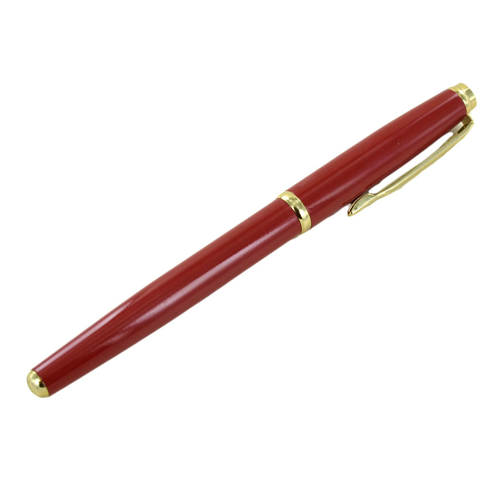Penna Roller Pierre Cardin rossa e color oro con cofanetto