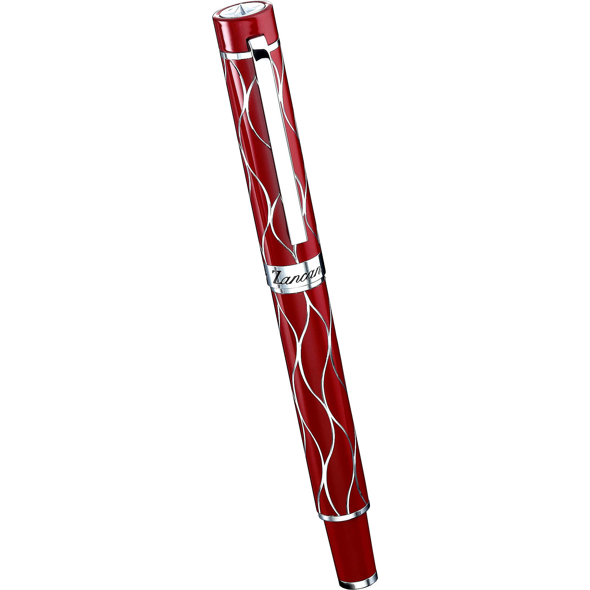 Penna Zancan in resina rossa HPN 015 penna a sfera da uomo