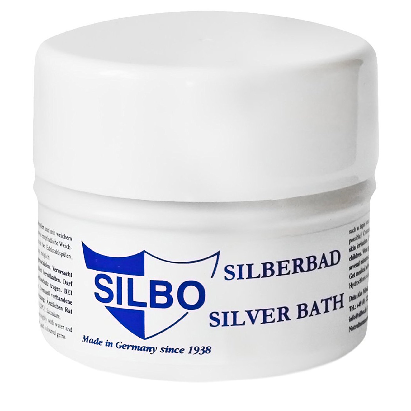 Soluzione per pulizia Gioielli argento - bagno lucidante Silbo 150 ml 
