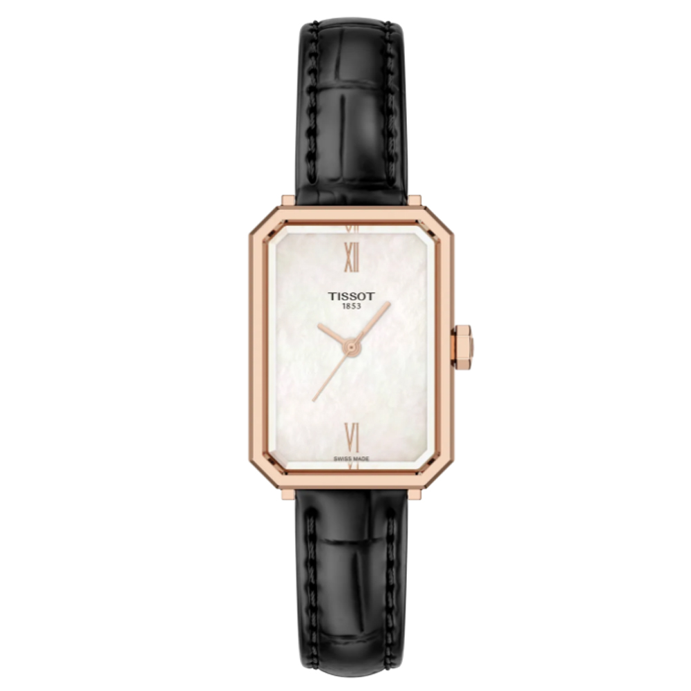 Tissot da donna SRV 30mm nero e oro T160.110.36.113.00