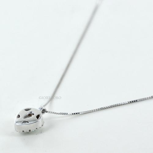 Collana Con Pietra Portafortuna Di Marzo Con Farfalla, Collana Blu Acquamarina, Gioielli Da Donna, Regalo Di Compleanno – Aurora Tears - Foto 2