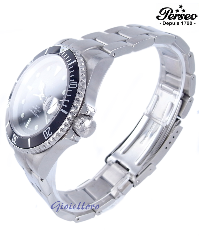 Orologio Perseo 6306 Automatico 2824 - Submariner 200mt | Gioielloro.it -  La tu