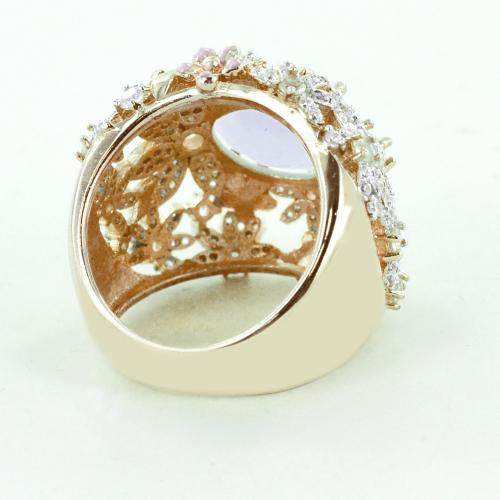 Rejena Anello donna con zircone e strass: in offerta a 5.0€ su