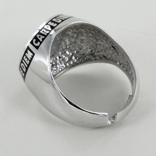 Anello mignolo uomo argento sale