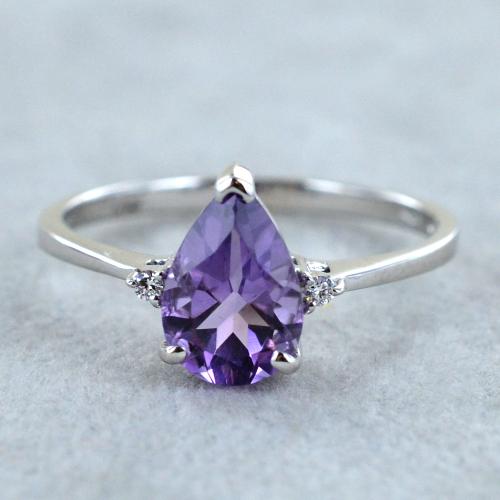Anello con ametista best sale viola