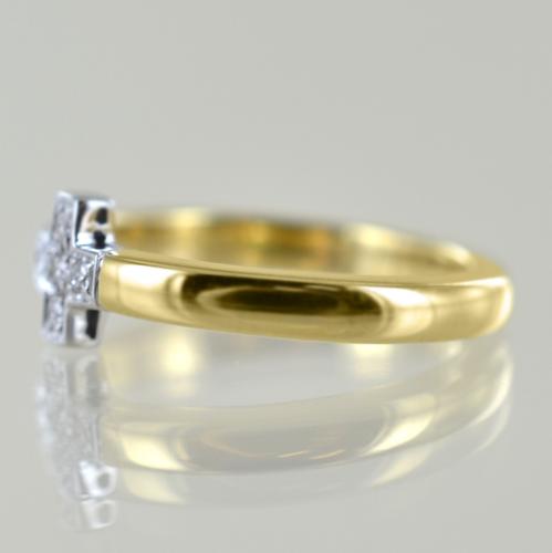 9ct Oro Giallo Anello Leggero Sagomato a D Fede Nuziale 3mm Oro da