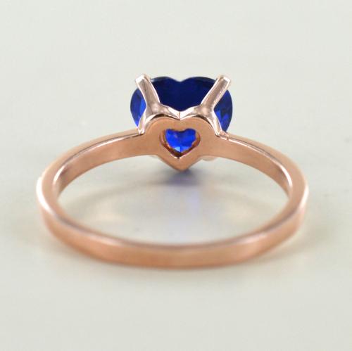 Anello Con Cuore In Argento Rosa Air Pop Maxi Cuori Milano Cuori Milano 54615 Zoom - Foto 3