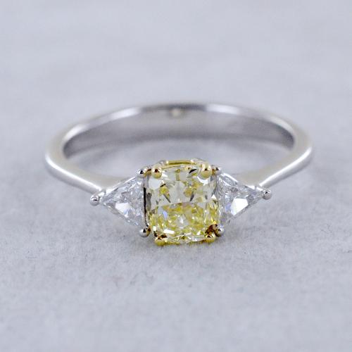 Diamante new arrivals giallo anello