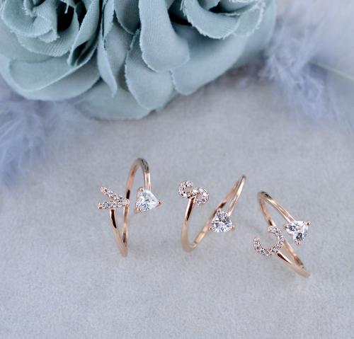 Anello con lettera g store