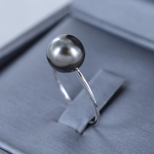 Anello sales perla nera