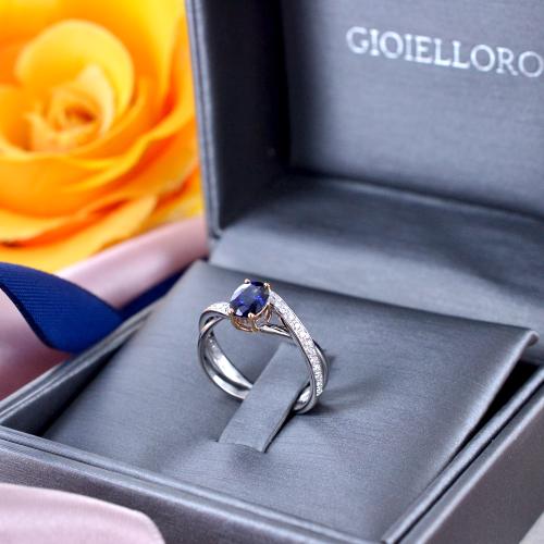 Anello fidanzamento intrecciato deals